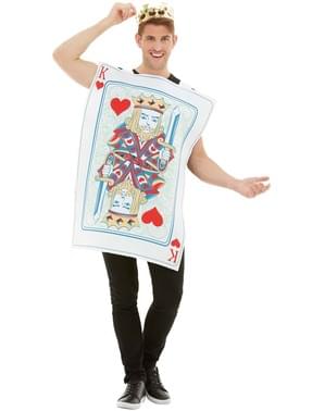 Déguisement carte roi de cœurs
