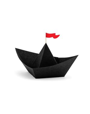 6 Pirate Ship Table Decorations - Pirate Party