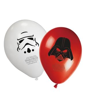 8 Star Wars & Heroes balonu komplekts