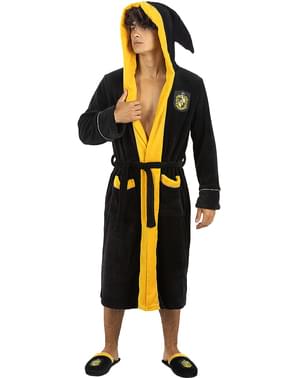 Halat de baie de Hufflepuff pentru adulți - Harry Potter