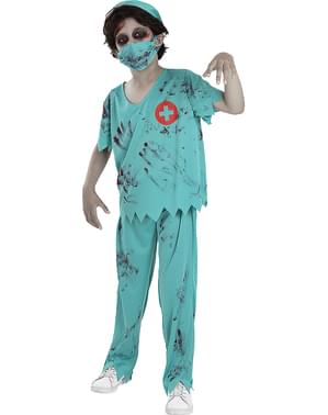 Zombie Doctor Costume for Boys