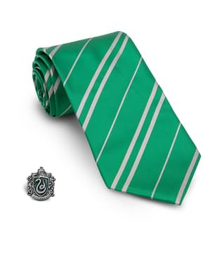 Cravatta e spilla Serpeverde Harry Potter