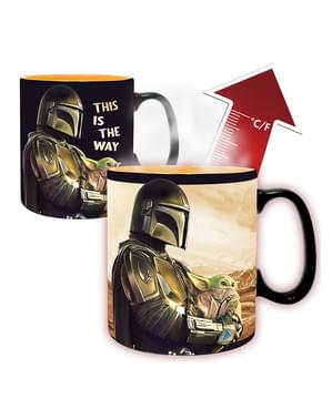 Šalica The Mandalorian s promjenom boje - Star Wars