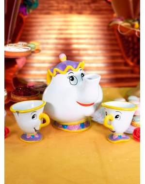 Set tetera Mrs. Potts y tazas Chip - Disney